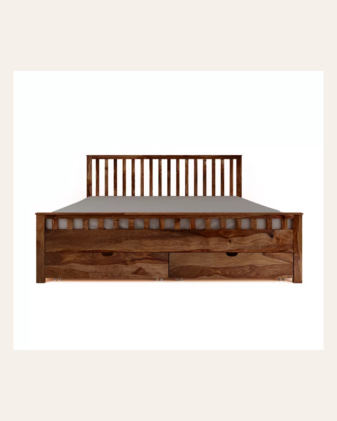 Abbet Front Drawer King Bed