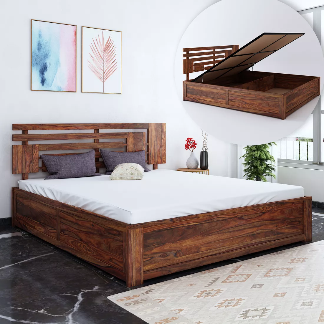 Aelinia Hydraulic New King Bed