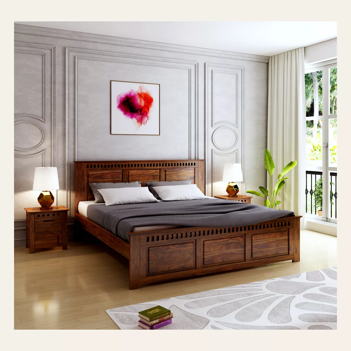 Avalon Without Storage King Bed