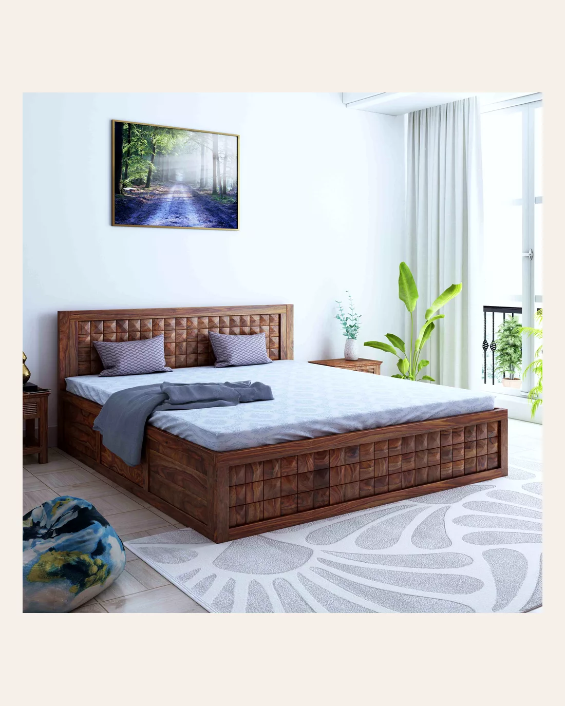 Bayleef King Drawer Bed