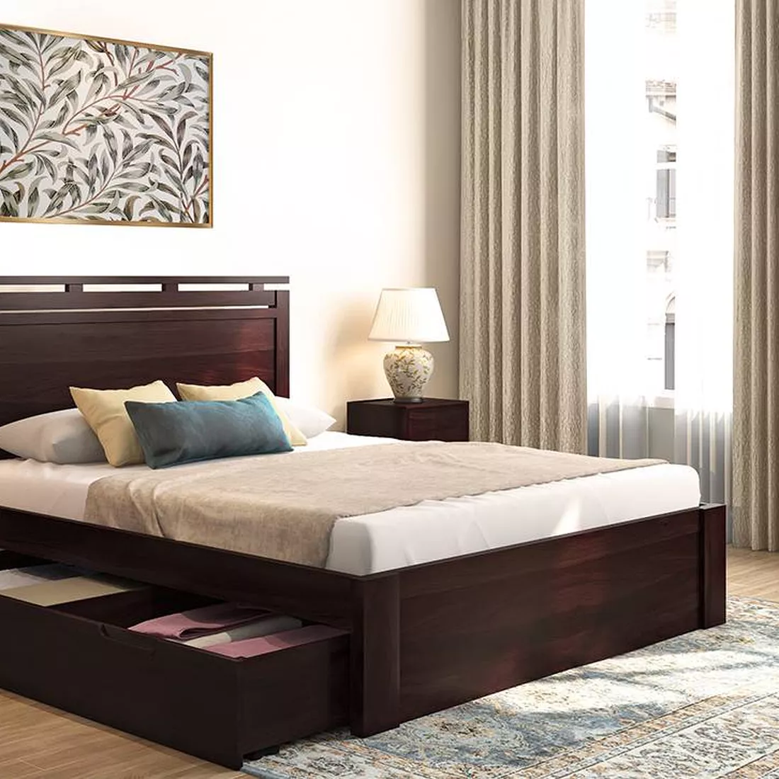 Clarence Storage King Bed