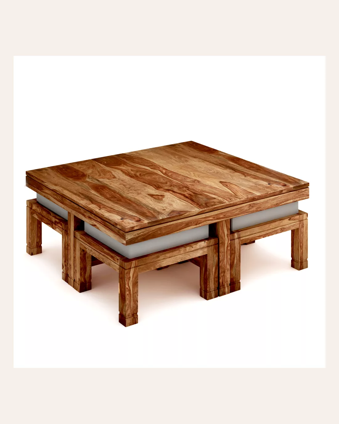 Four Stool Coffee Table