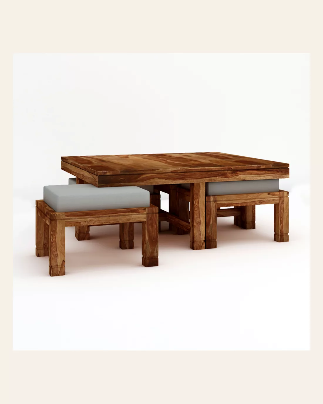 Four Stool Coffee Table