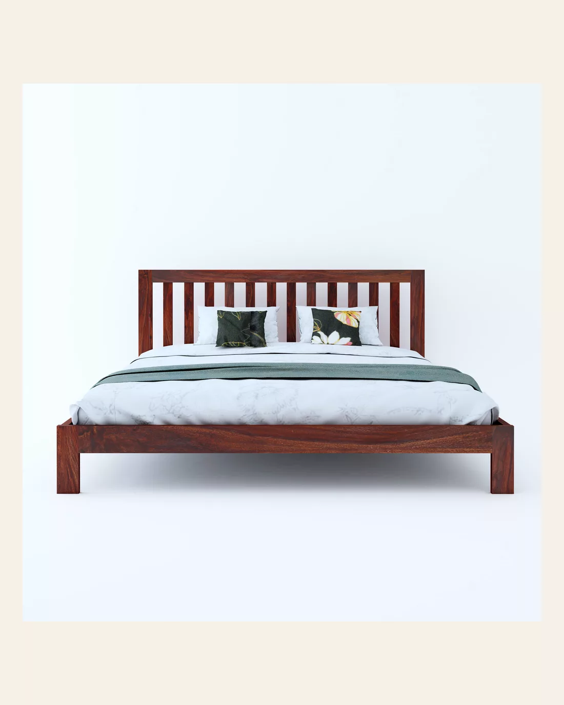 Fultz King Bed Mahogany