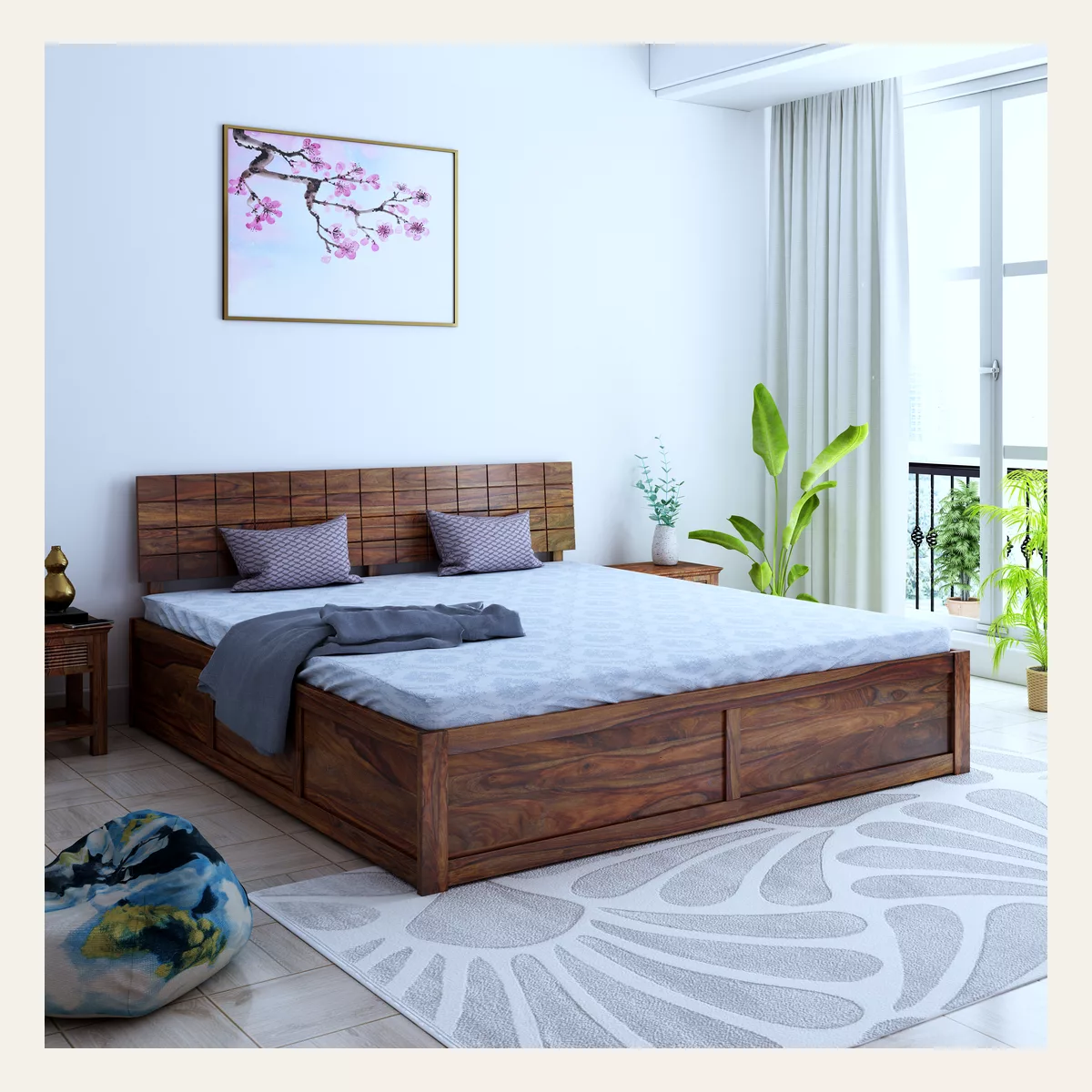 Hower King Bed