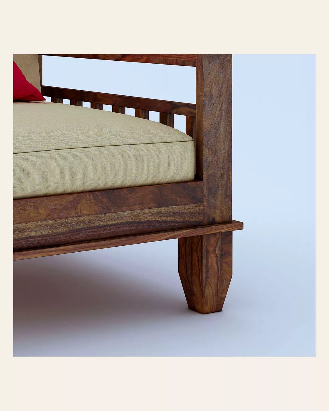 Jessy Wooden 3 1 1 Seater Sofa