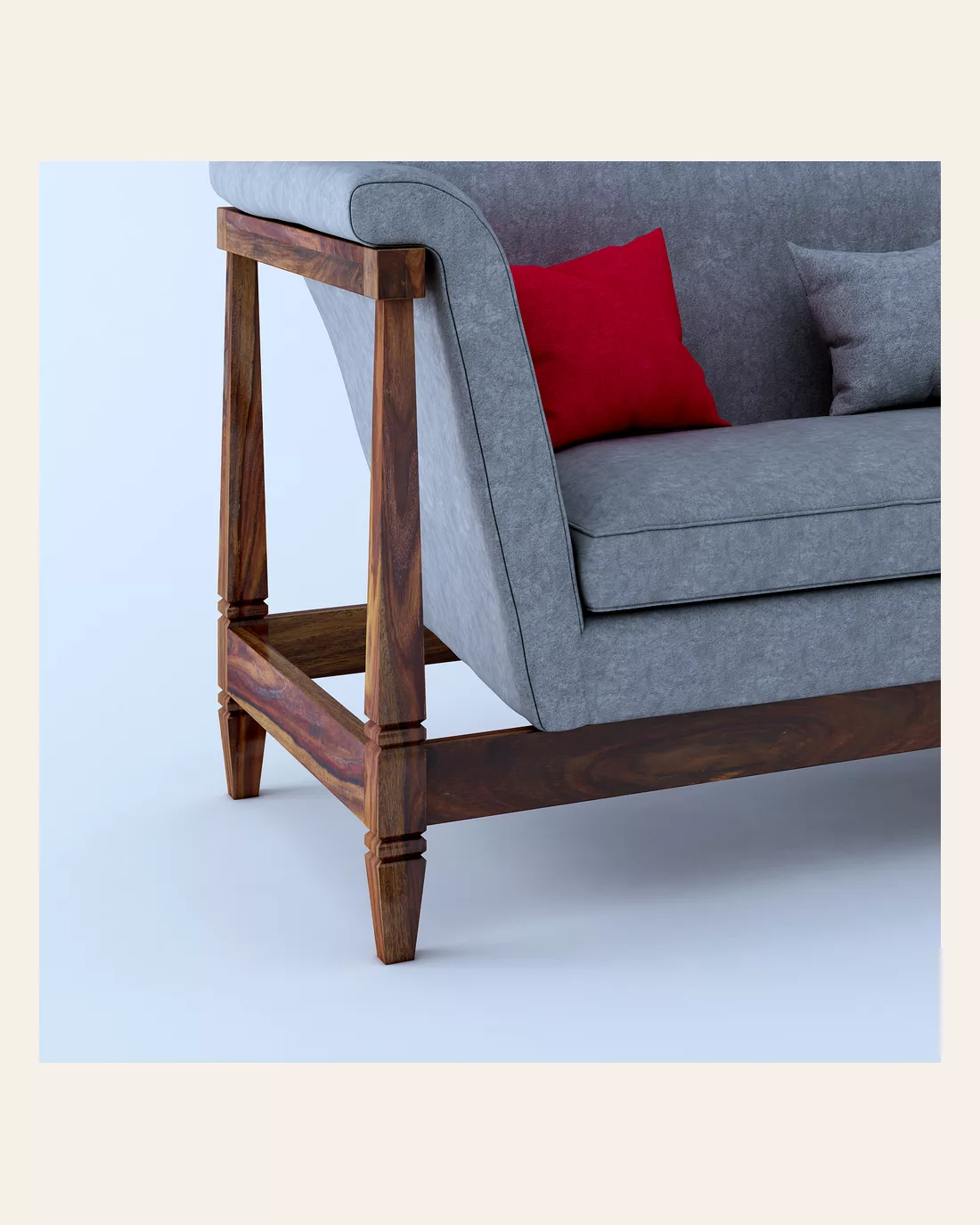 Largo Wooden Sofa