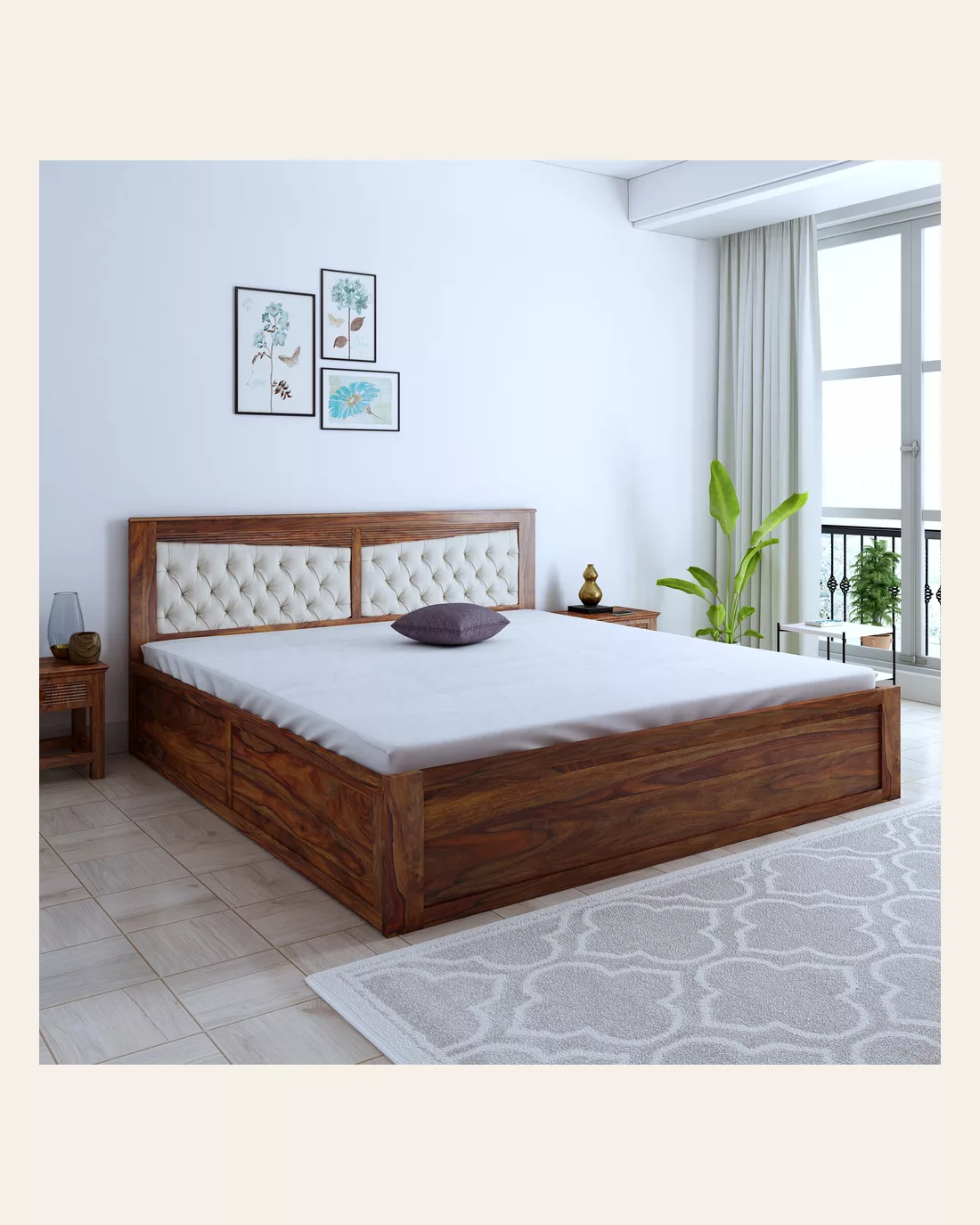 Madrid King Box Storage Bed