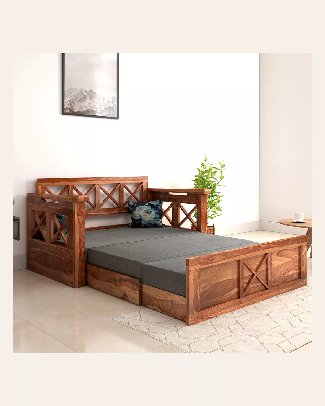 Murphy Sofa Cum Bed Grey