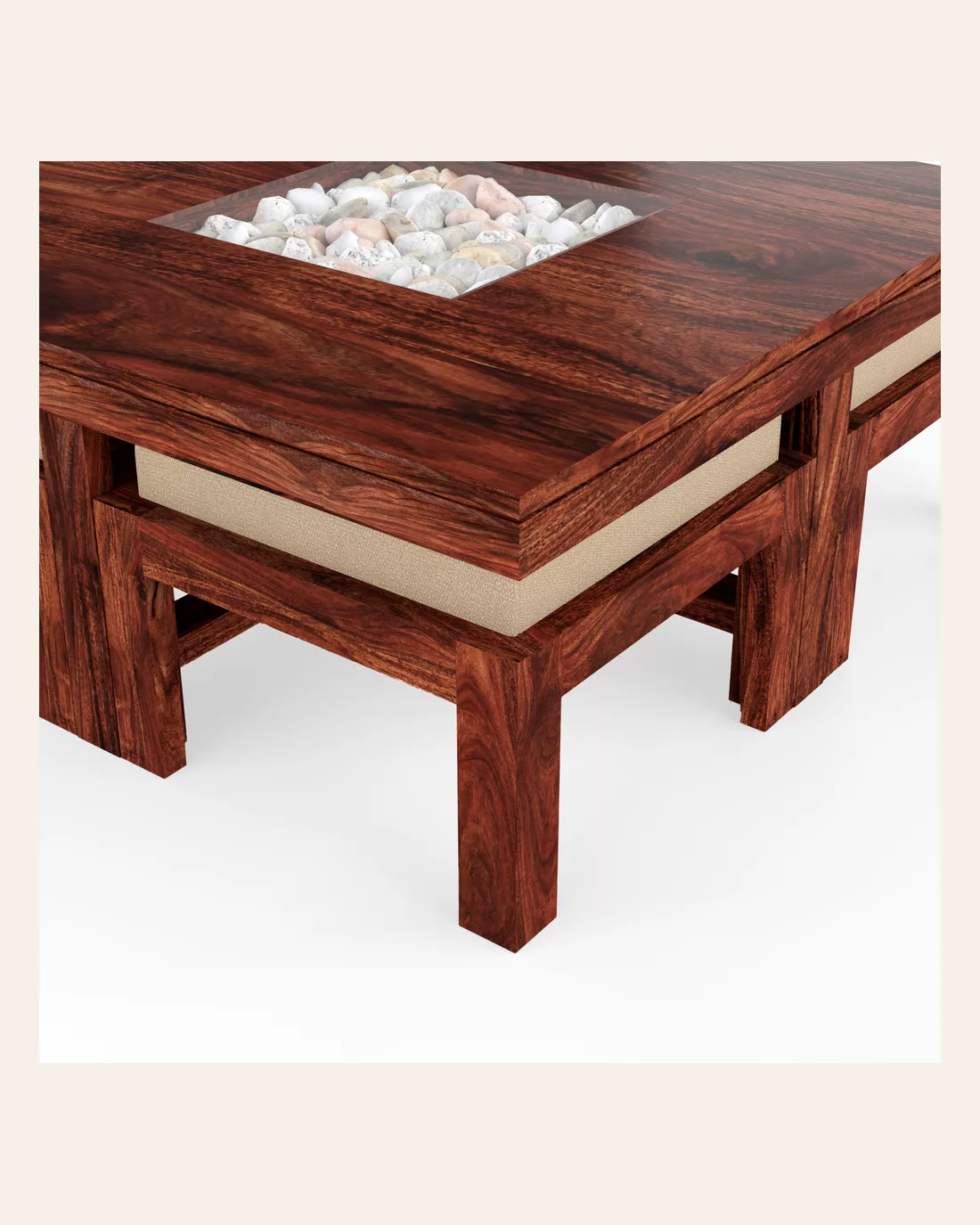 Nesting 4 Seater Coffee Table