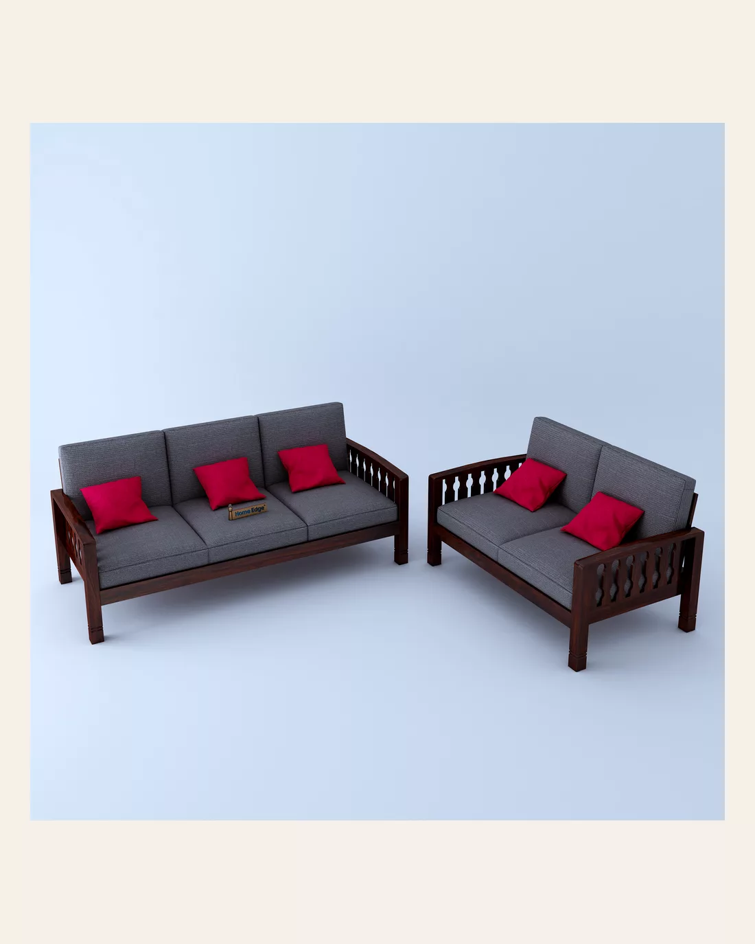 Paul Wooden 3 2 Sofa