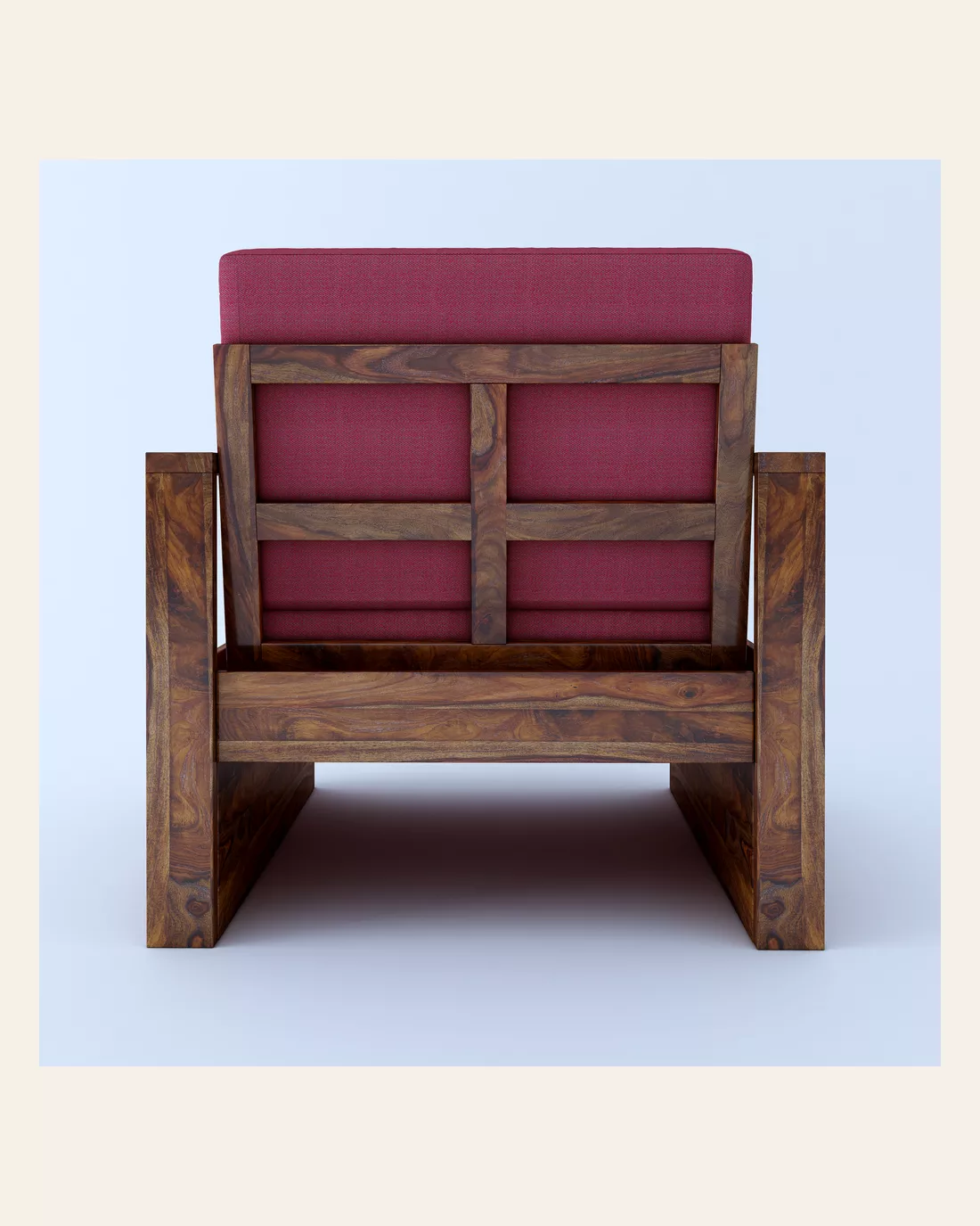 Saiman 3 1 1 Wooden Sofa