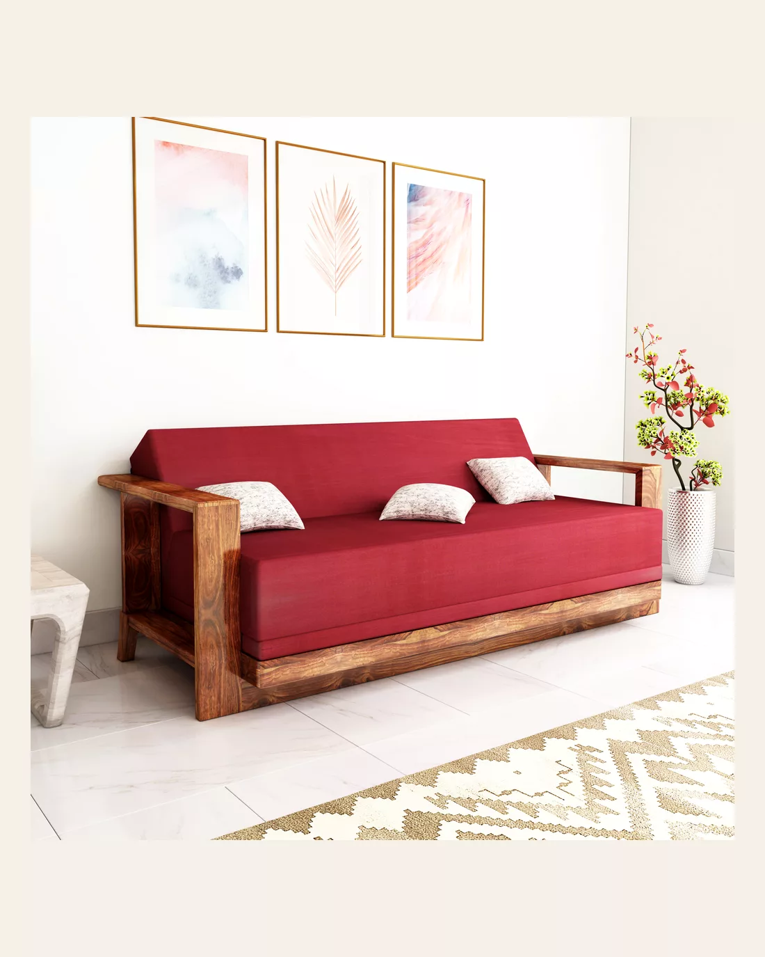 Semi Sofa Cum Bed
