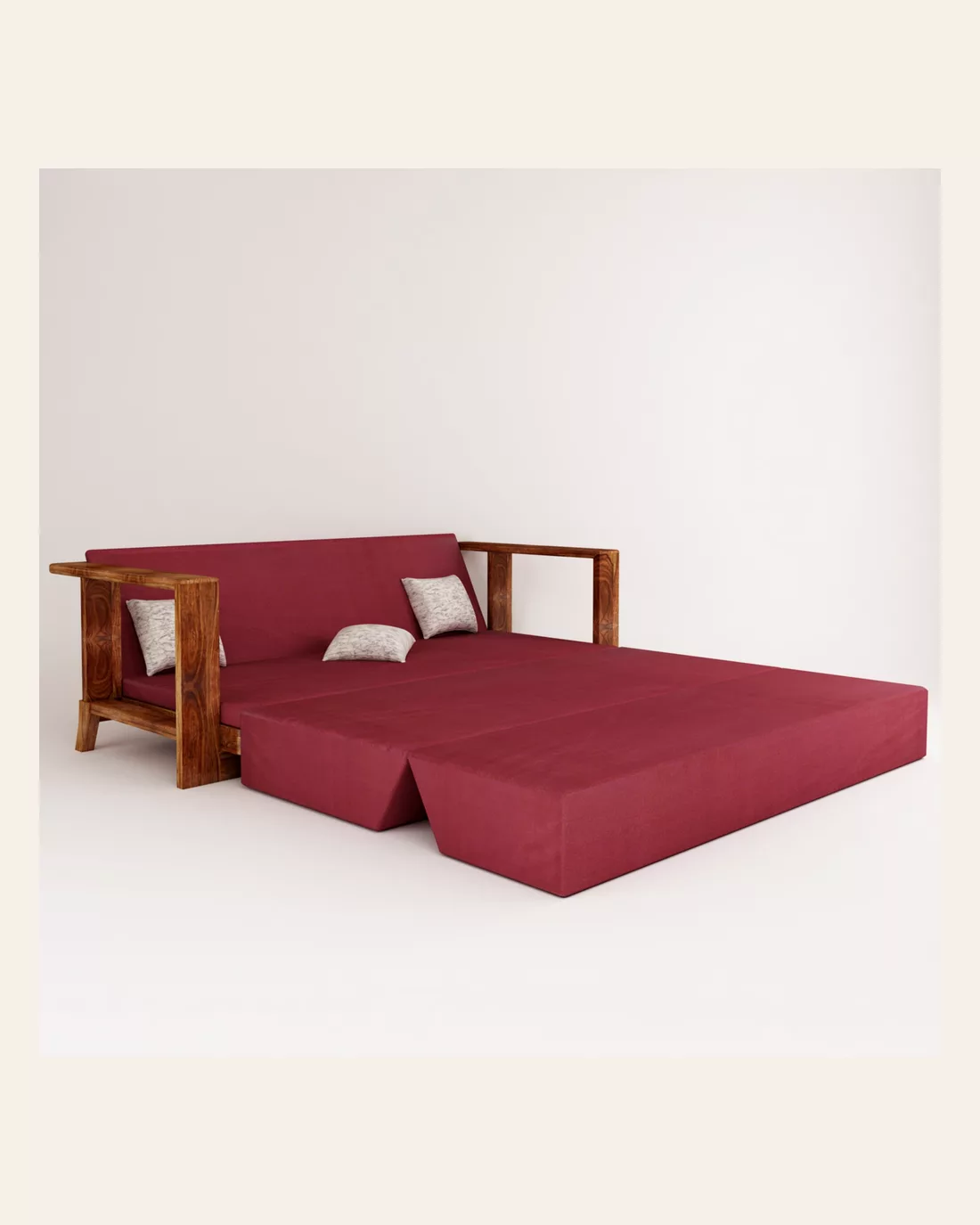 Semi Sofa Cum Bed