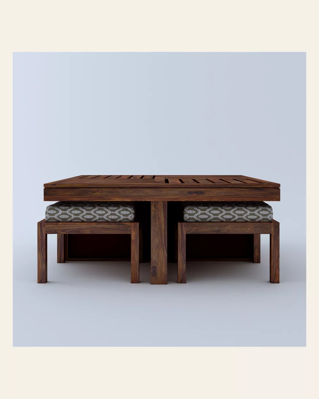 Sino Four Stool Coffee Table