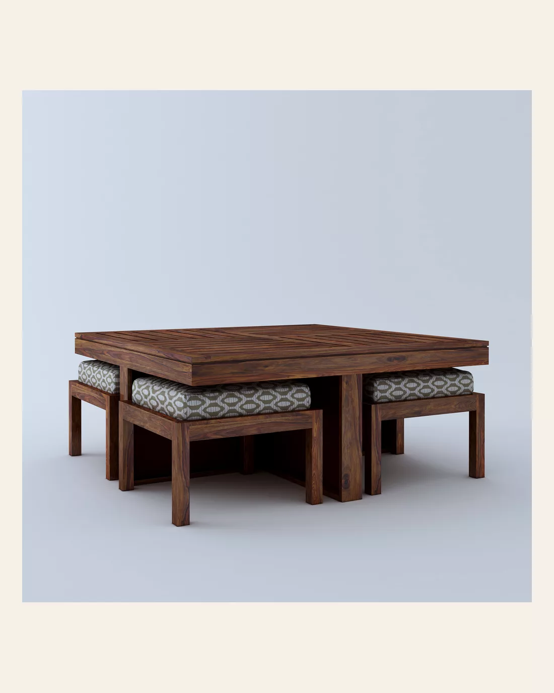 Sino Four Stool Coffee Table