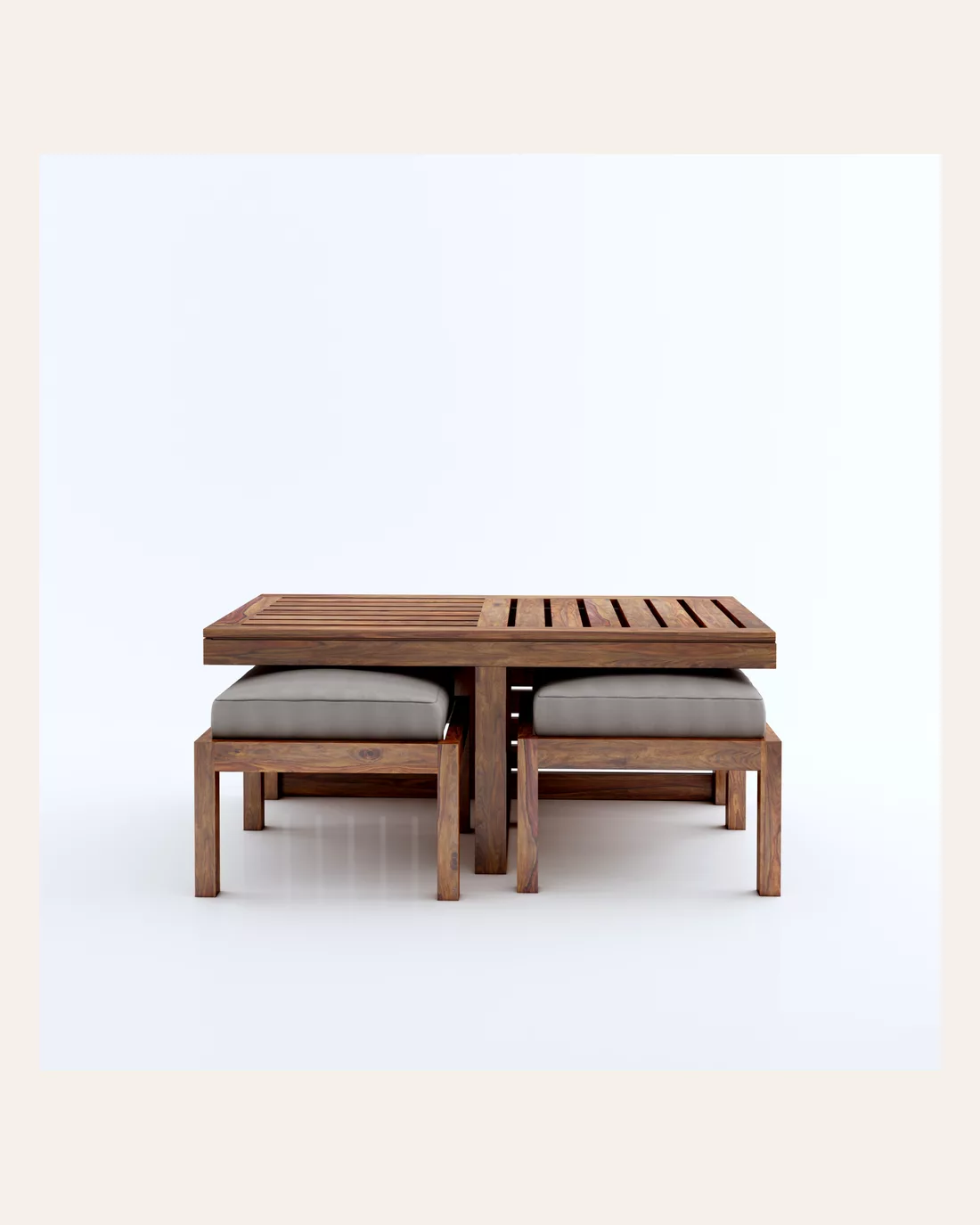 Sino Two Stool Coffee Table