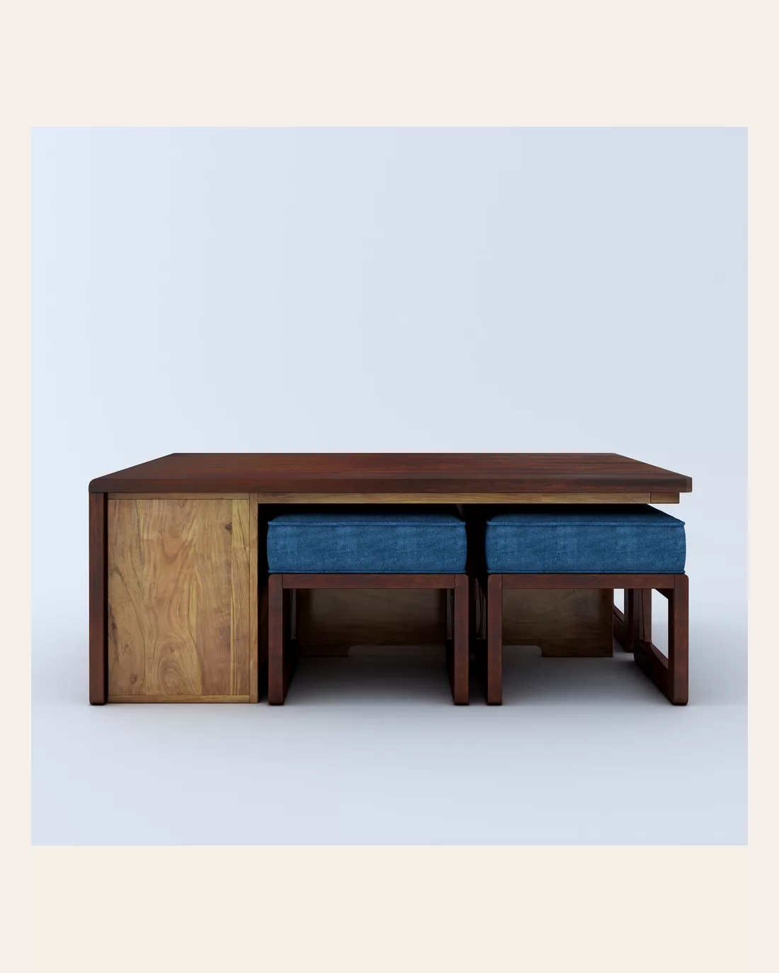 Vigo Blue Coffee Coffee Table